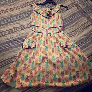 Retrolicious Pineapple Dress